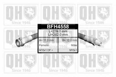QUINTON HAZELL bfh4558 -  Тормозной шланг